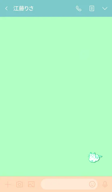 [LINE着せ替え] Simple lucky strongest cat 15の画像3