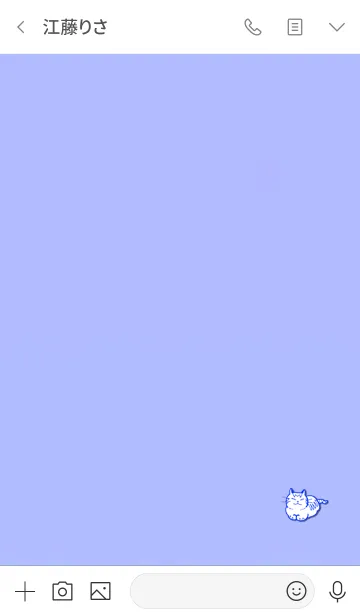 [LINE着せ替え] Simple lucky strongest cat 17の画像3