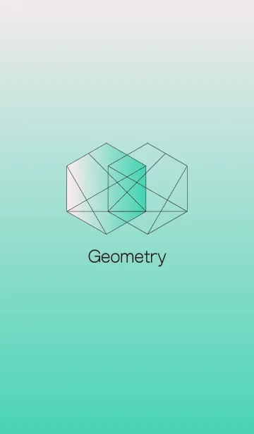 [LINE着せ替え] Geometry - Gradient 5 (jp)の画像1