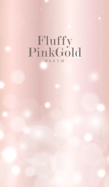 [LINE着せ替え] Fluffy Pink Gold. 30 -MEKYM-の画像1