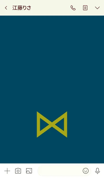 [LINE着せ替え] シンプル リボン 030の画像3