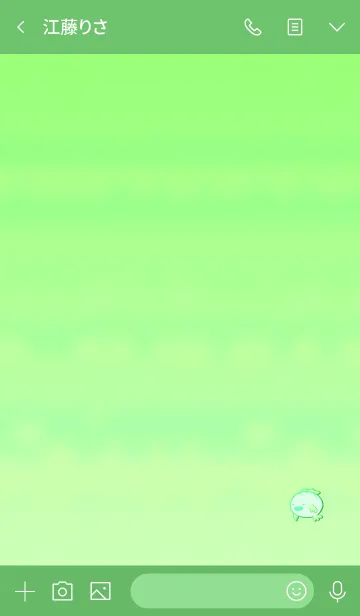 [LINE着せ替え] Simple mini fish 3の画像3