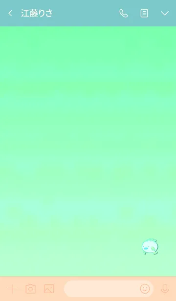 [LINE着せ替え] Simple mini fish 4の画像3