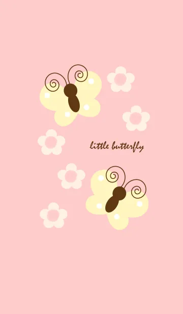 [LINE着せ替え] vintage butterfly theme 21の画像1