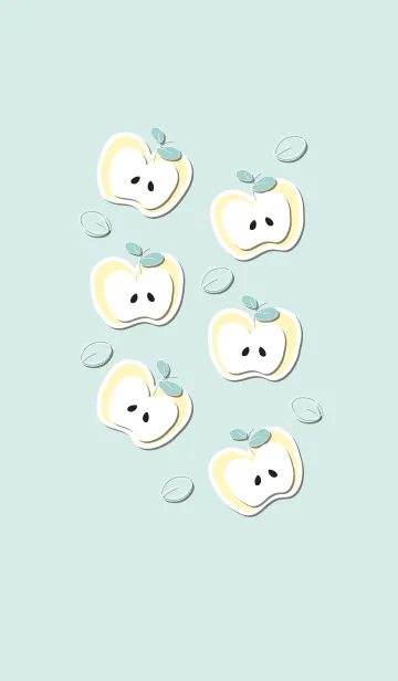 [LINE着せ替え] Yummy apples theme 39 :)の画像1