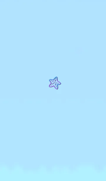 [LINE着せ替え] Simple starfish 7の画像1