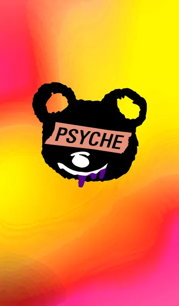 [LINE着せ替え] サイケ ベアー 21の画像1