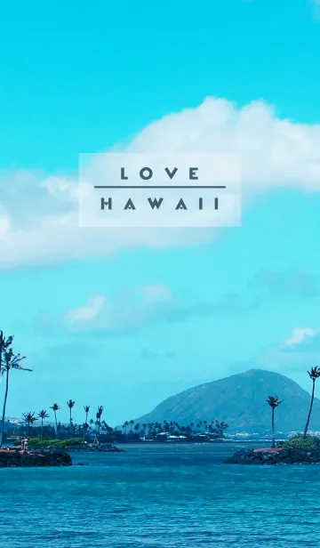 [LINE着せ替え] I LOVE HAWAII -MEKYM- 9の画像1