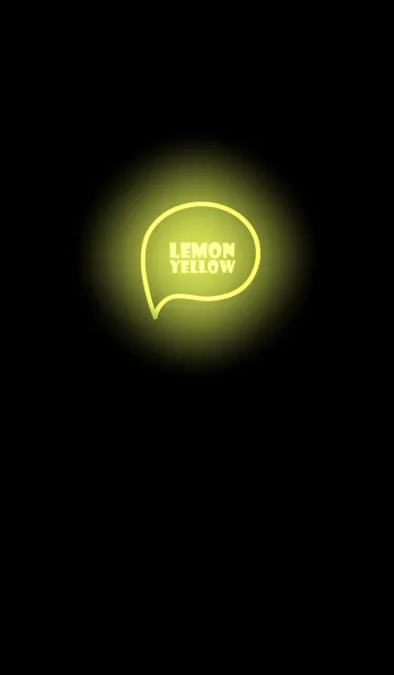 [LINE着せ替え] Lemon Yellow Neon Theme vr.2 (jp)の画像1