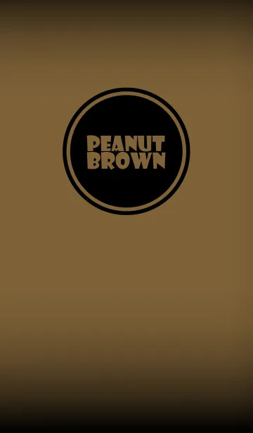 [LINE着せ替え] Peanut Brown And Black Ver.6 (jp)の画像1