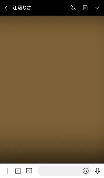 [LINE着せ替え] Peanut Brown And Black Ver.6 (jp)の画像3