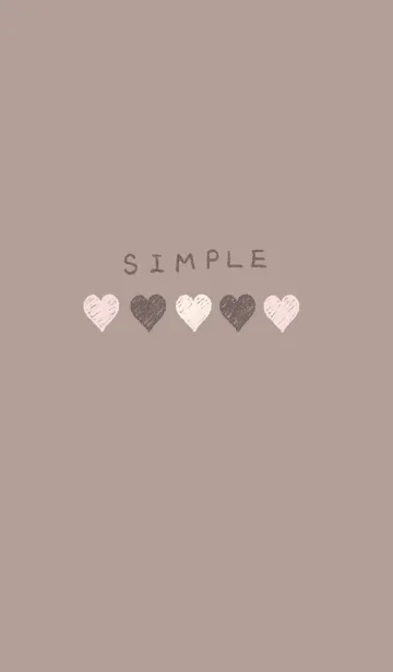 [LINE着せ替え] チョコレートハートの画像1