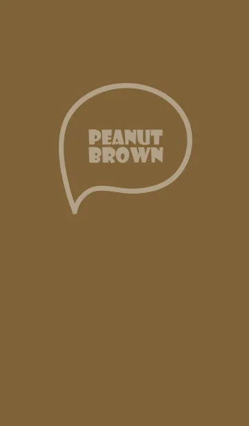 [LINE着せ替え] Love Peanut Brown Vr2 (jp)の画像1