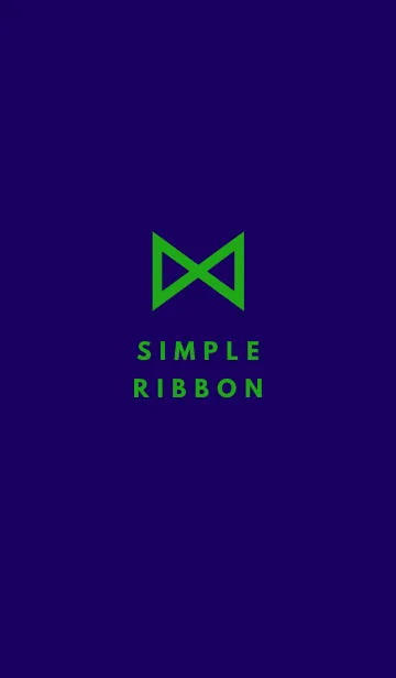 [LINE着せ替え] シンプル リボン 032の画像1