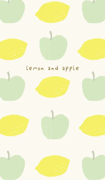 レモン＆アップル*ベージュの着せ替えメイン画像