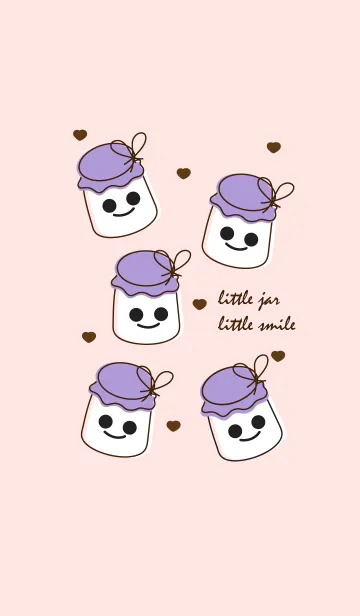 [LINE着せ替え] little jar little smile 5の画像1