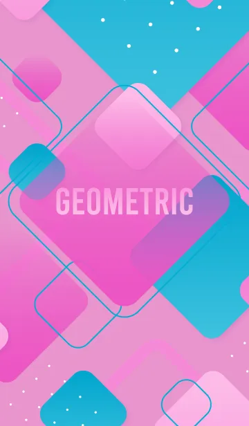 [LINE着せ替え] Geometric Shocking 2の画像1