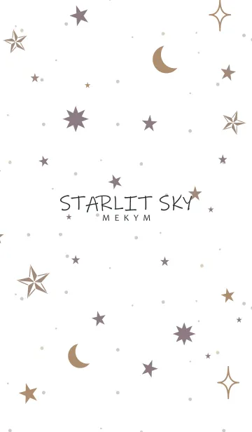 [LINE着せ替え] STARLIT SKY -MEKYM- 8の画像1