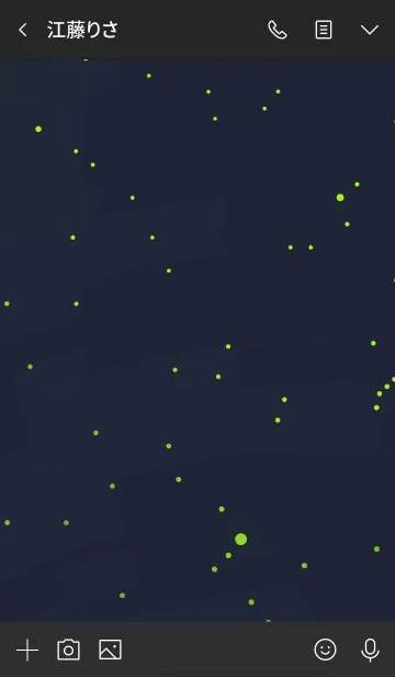 [LINE着せ替え] シンプル スター 028の画像3