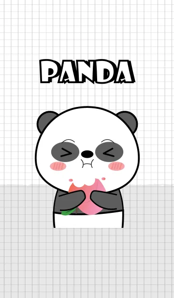 [LINE着せ替え] Minamal Panda 2 (jp)の画像1