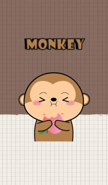 [LINE着せ替え] Minamal Monkey 2 (jp)の画像1