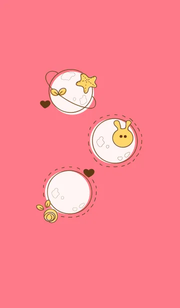 Lovely pastel planet 21の着せ替えメイン画像