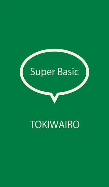 [LINE着せ替え] Super Basic TOKIWAIROの画像1