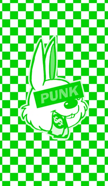 [LINE着せ替え] パンク ラビット 50の画像1