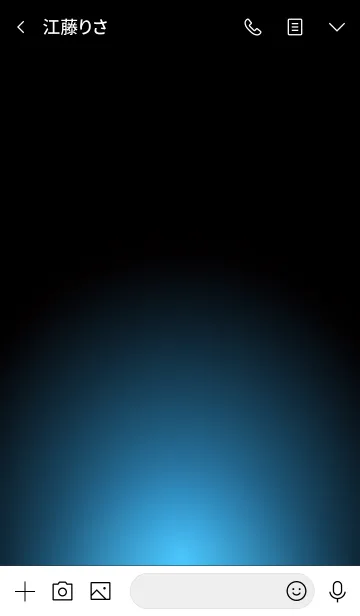 [LINE着せ替え] OCEAN BLUE LIGHT ICON THEME 2の画像3