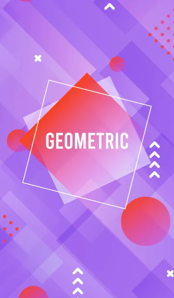 [LINE着せ替え] Geometric Medium Slateの画像1