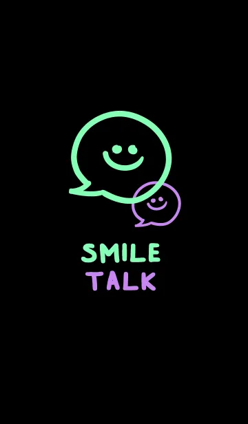 [LINE着せ替え] スマイル トーク 019の画像1