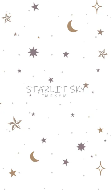 [LINE着せ替え] STARLIT SKY -MEKYM- 9の画像1