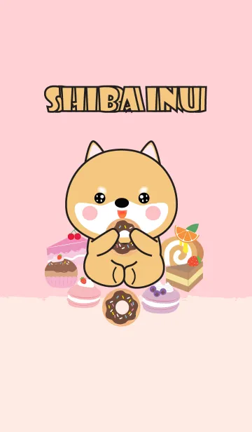 [LINE着せ替え] Sweet Shiba Inu Theme (jp)の画像1