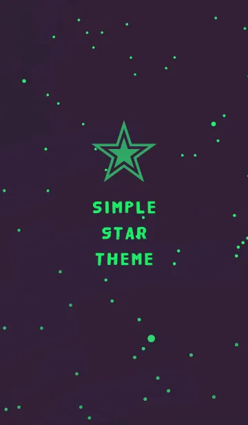 [LINE着せ替え] シンプル スター 030の画像1