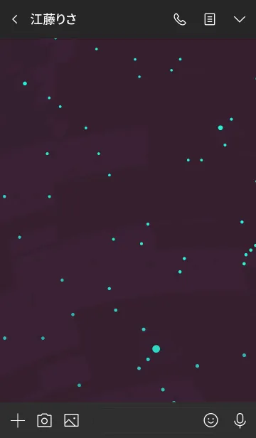 [LINE着せ替え] シンプル スター 030の画像3