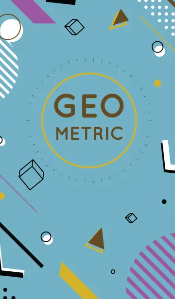 [LINE着せ替え] Geometric Glacierの画像1