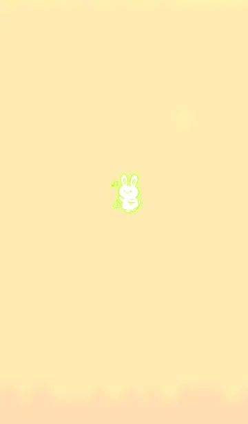 [LINE着せ替え] Triangle rabbit 33の画像1