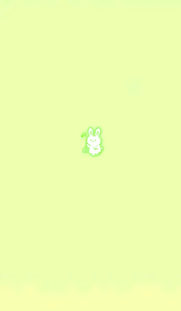 [LINE着せ替え] Triangle rabbit 34の画像1