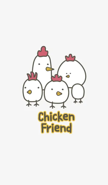 [LINE着せ替え] Chicken Friend +の画像1