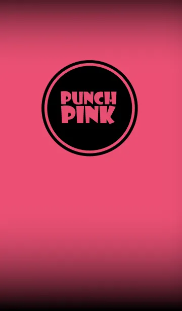 [LINE着せ替え] Punch Pink And Black Ver.6 (jp)の画像1