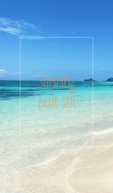 [LINE着せ替え] SUMMER BLUE SEA ALOHA 34.の画像1