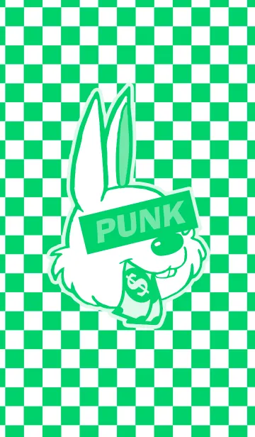 [LINE着せ替え] パンク ラビット 51の画像1