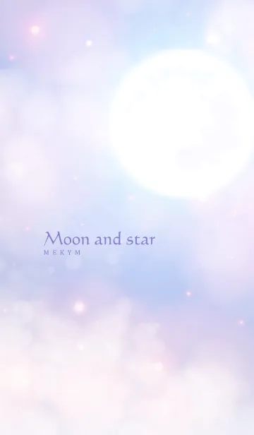 [LINE着せ替え] Moon and Star -MEKYM-の画像1