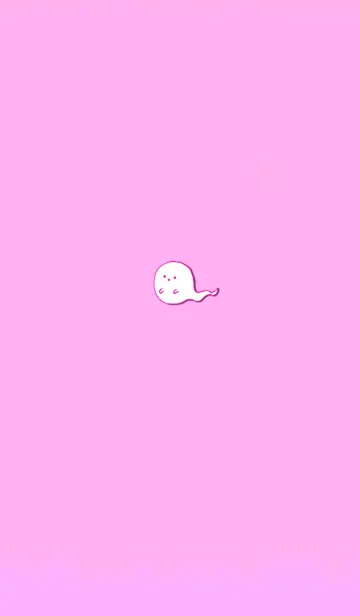 [LINE着せ替え] Simple ghost 10の画像1