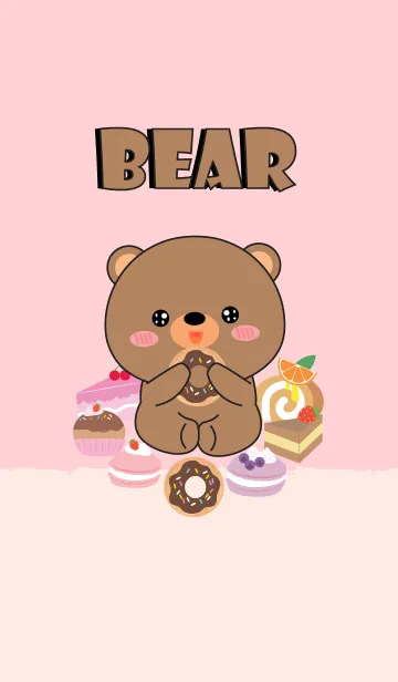 [LINE着せ替え] Sweet Bear Theme (jp)の画像1