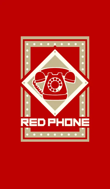 [LINE着せ替え] RED PHONE.の画像1