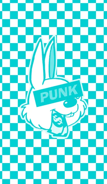 [LINE着せ替え] パンク ラビット 52の画像1