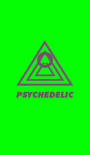 [LINE着せ替え] サイケデリック トライアングル 48の画像1