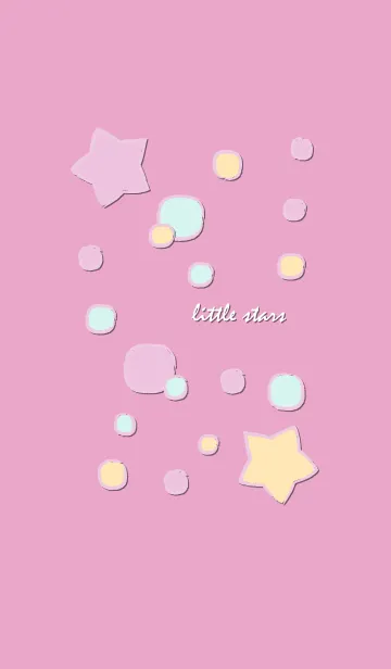 [LINE着せ替え] Little stars theme 21 :)の画像1