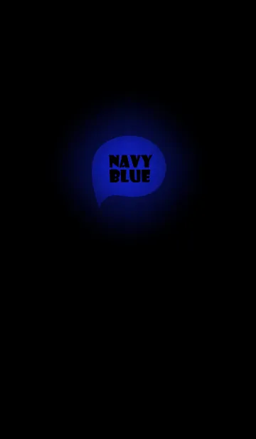[LINE着せ替え] Navy Blue In Black Vr.2 (jp)の画像1
